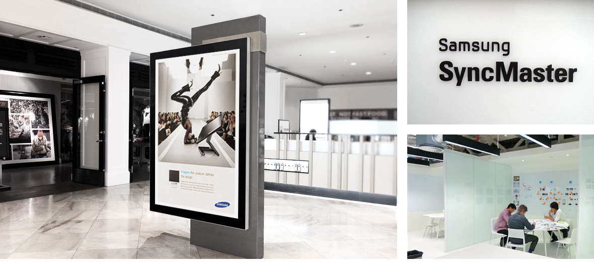 SAMSUNG world wide advertisement
