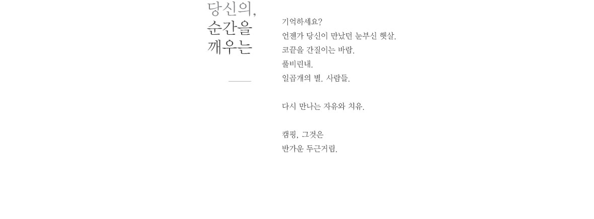 네파 캠핑 비주얼 아이덴티티 개발 이미지 4