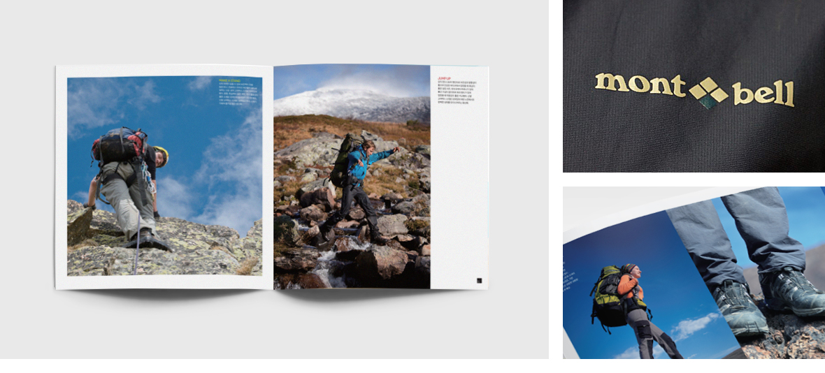 mont-bell F/W catalogue