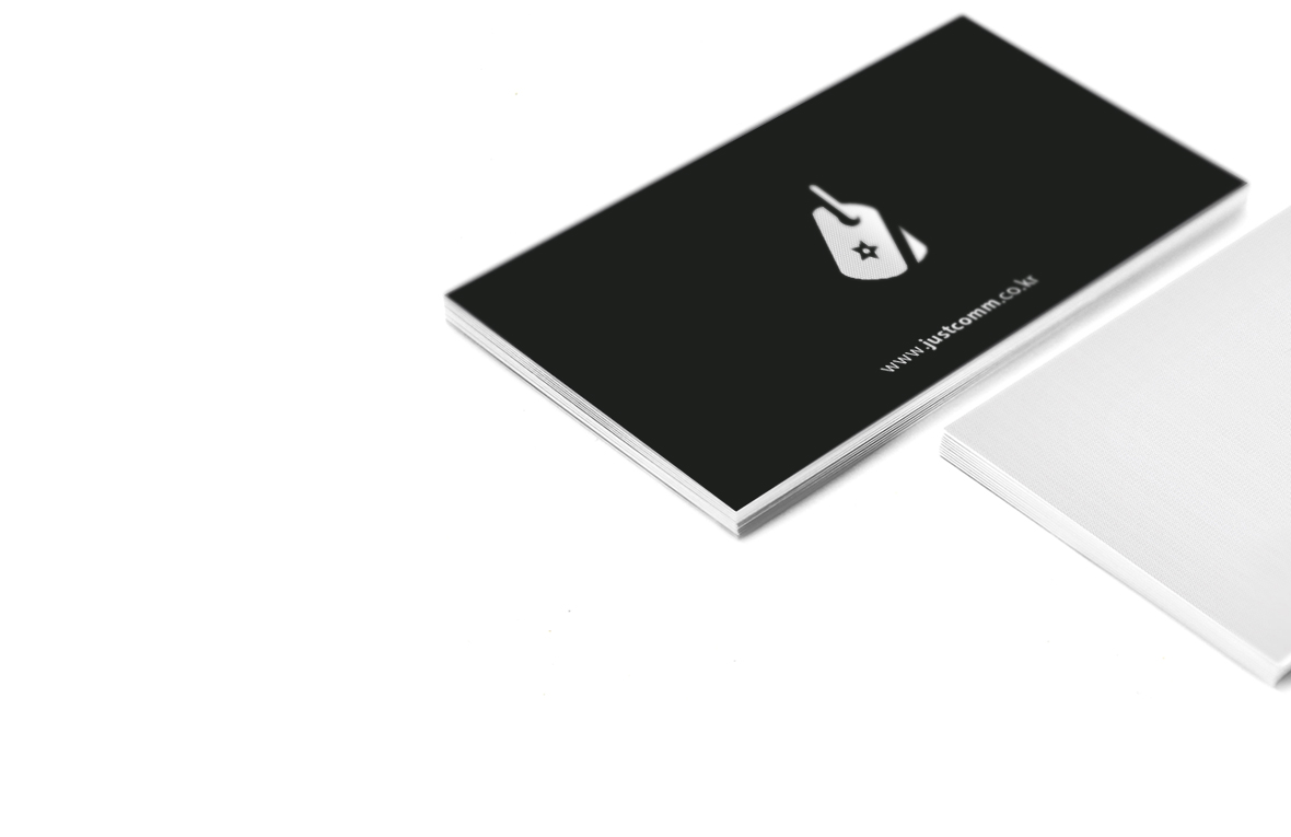 Original Dog Tag Identity Design by JUST BRAND Agency - Business Card Application