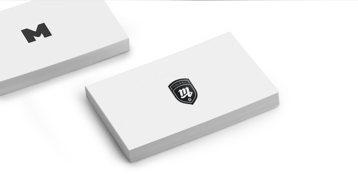 Original Coat of Arms Identity Design by JUST BRAND Agency - Card Application