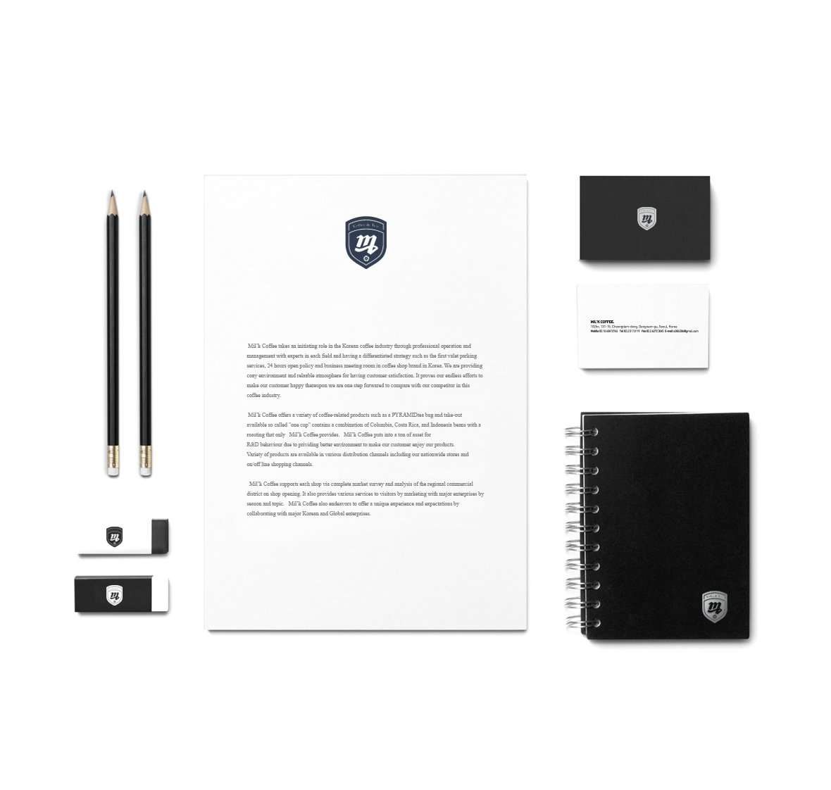 Original Coat of Arms Identity Design by JUST BRAND Agency - Corporate Stationery System