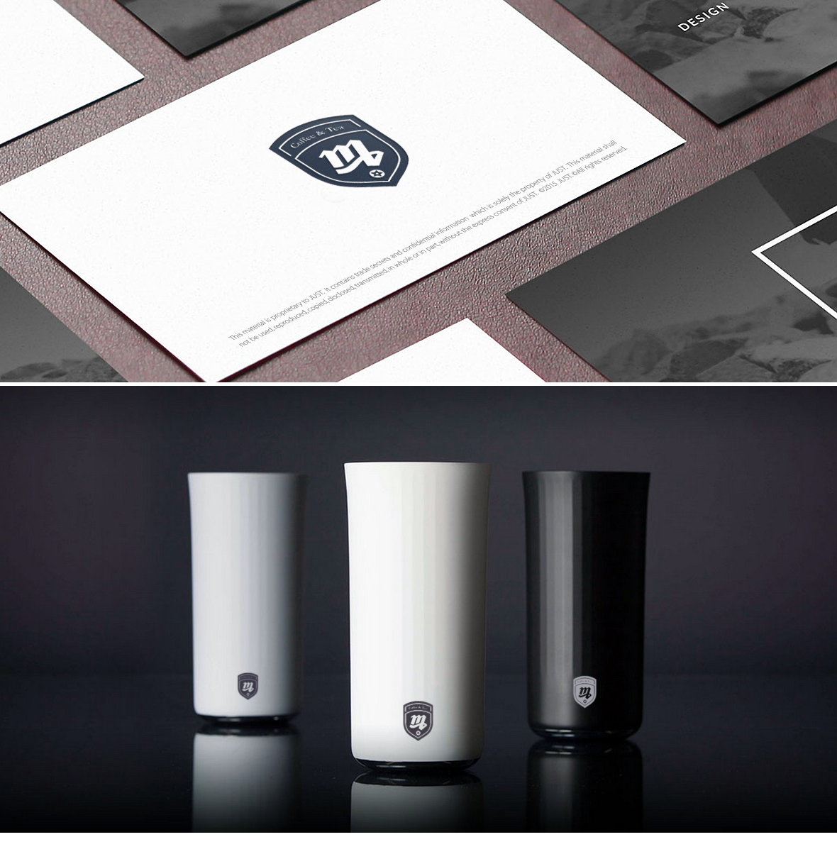 Original Coat of Arms Identity Design by JUST BRAND Agency - Structural Brand Motif Detail