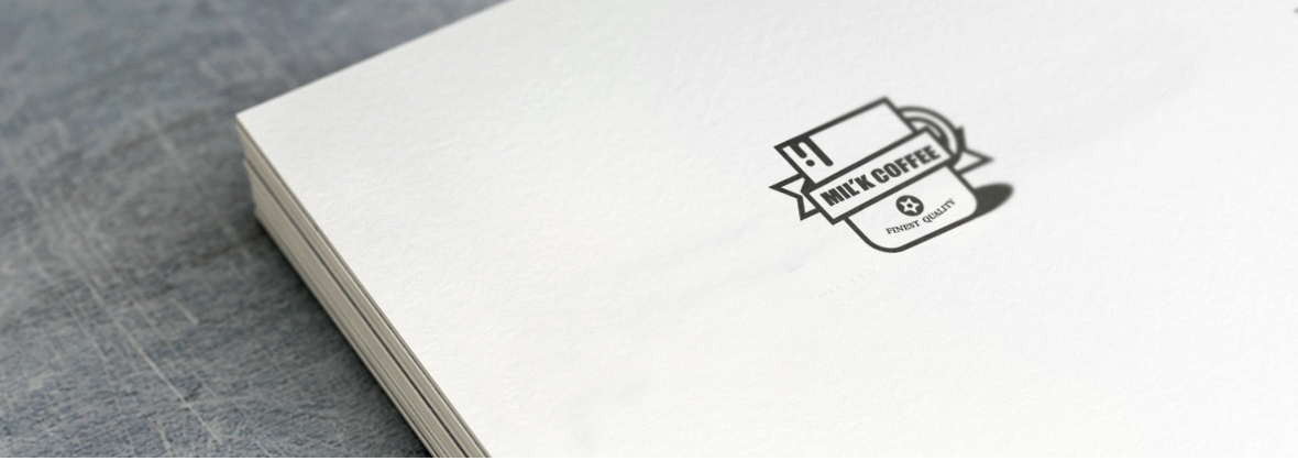 Our self-developed Brand Symbol, Mil'K Coffee