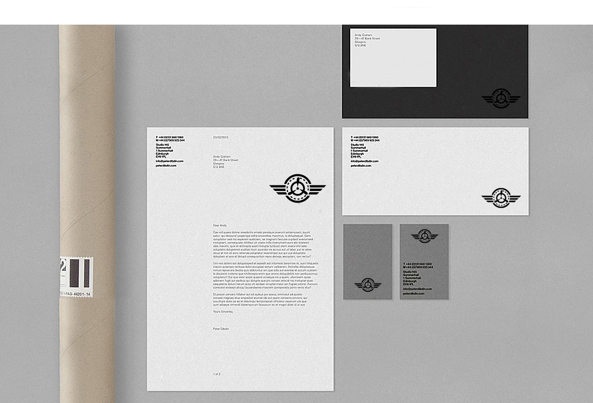 Our self-developed Brand Symbol, Iconic Propeller