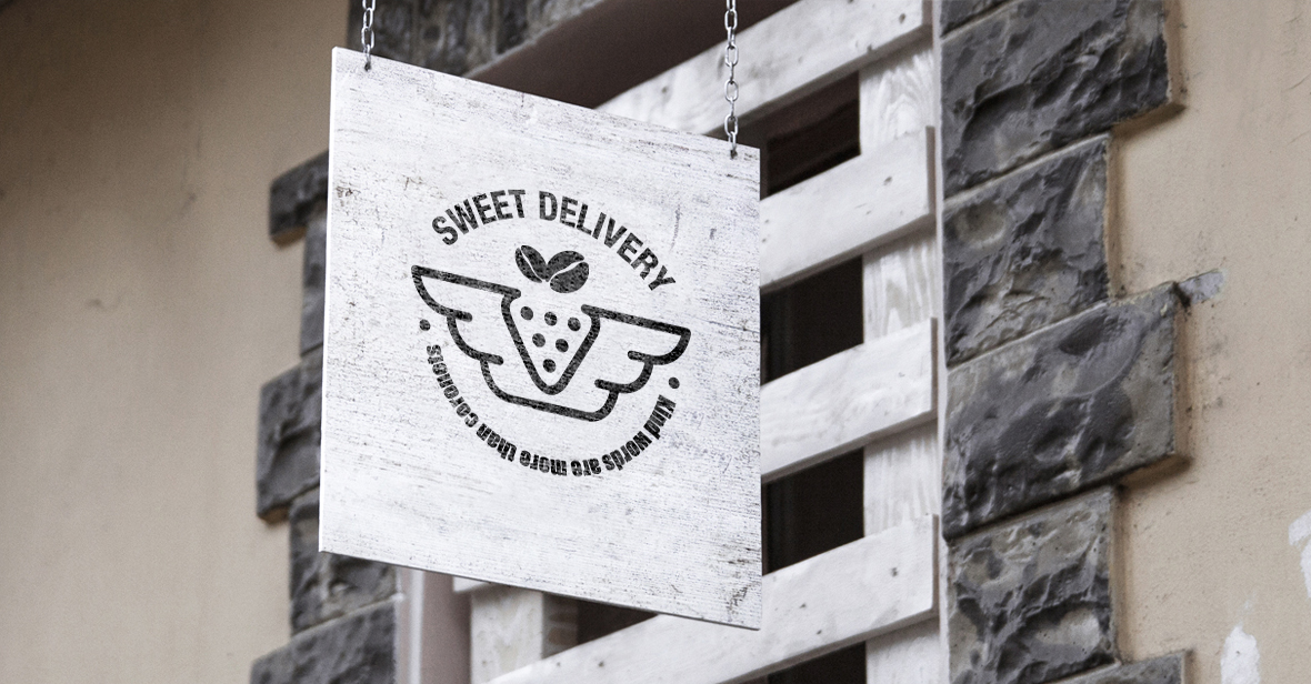 Original Winged Strawberry Identity Design by JUST BRAND Agency - Essential Symbol Visualization