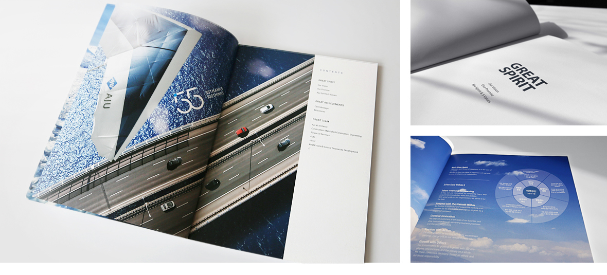 Aju Group Brochure, General Contents
