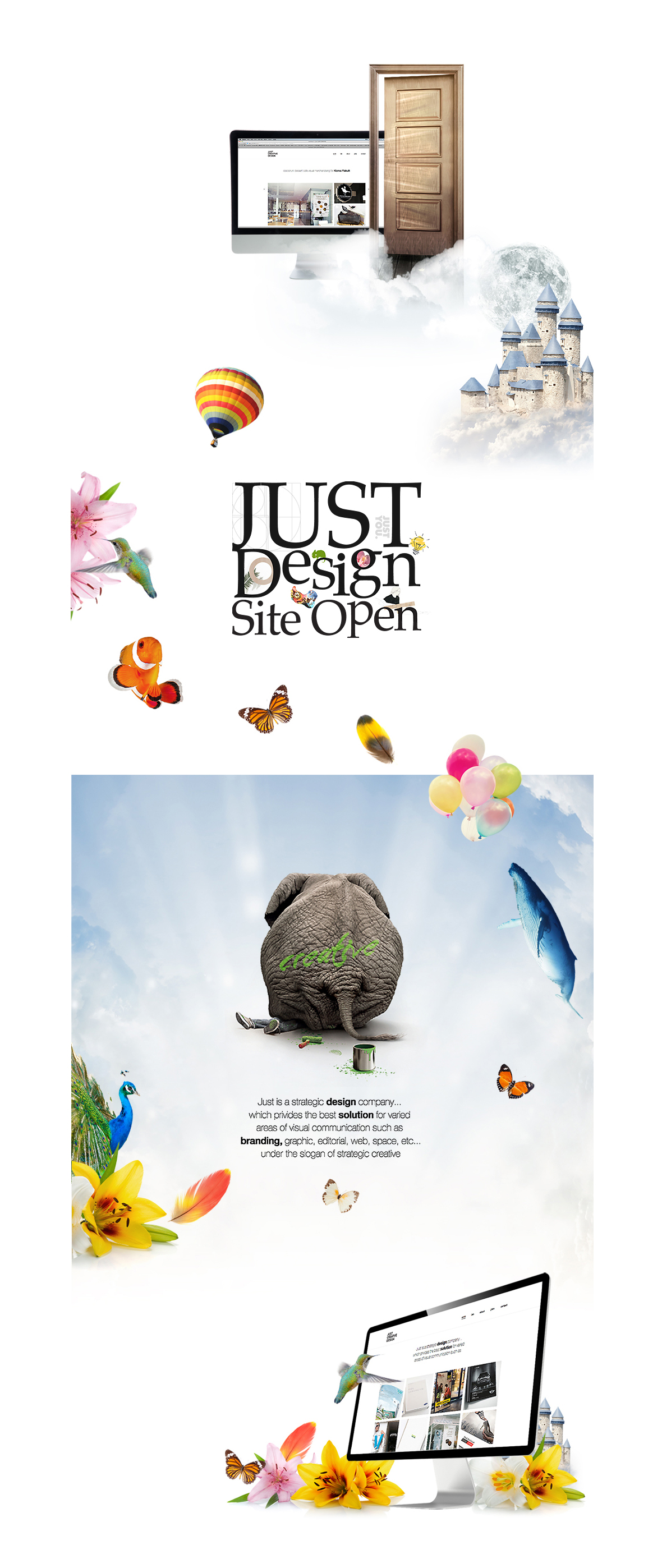 Our self-developed JUST ADs