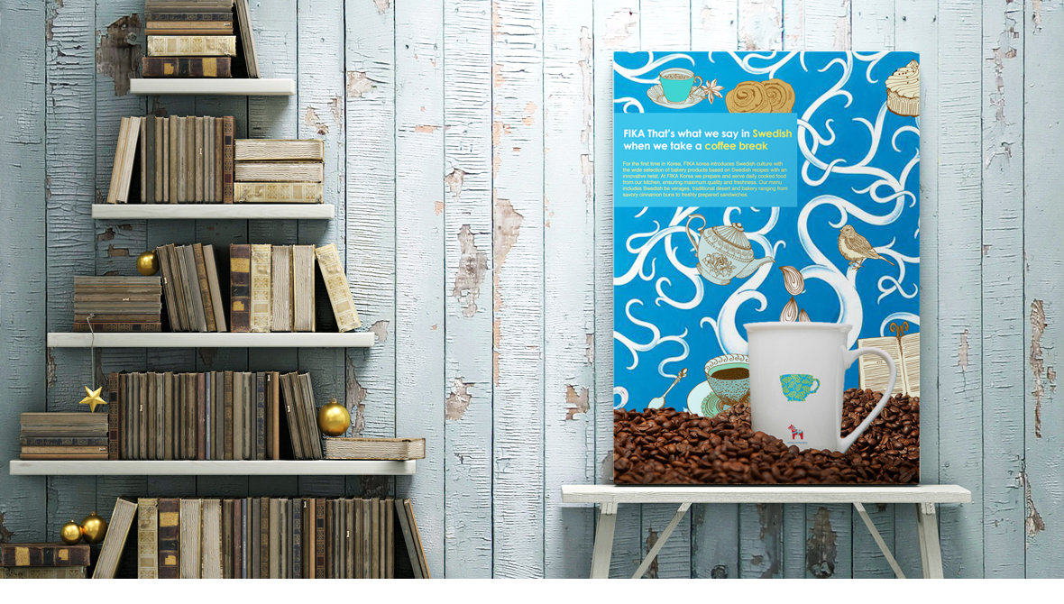Brand Visual Identity, Nordic style illustration