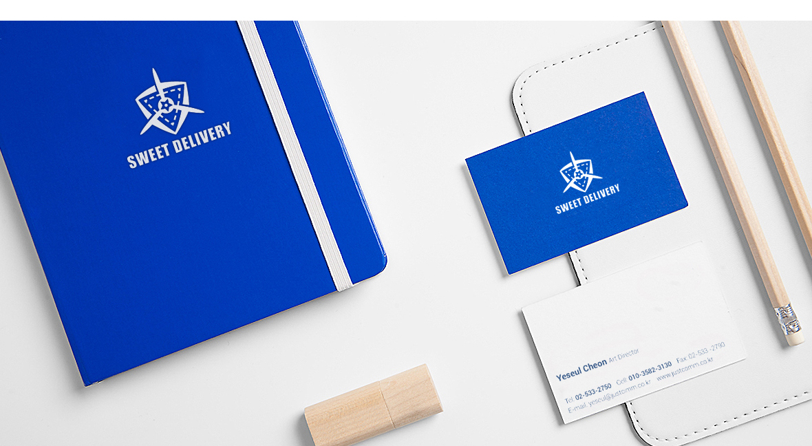 Luxury Branding Strategy: Iconic Propeller Symbol in Corporate Stationery