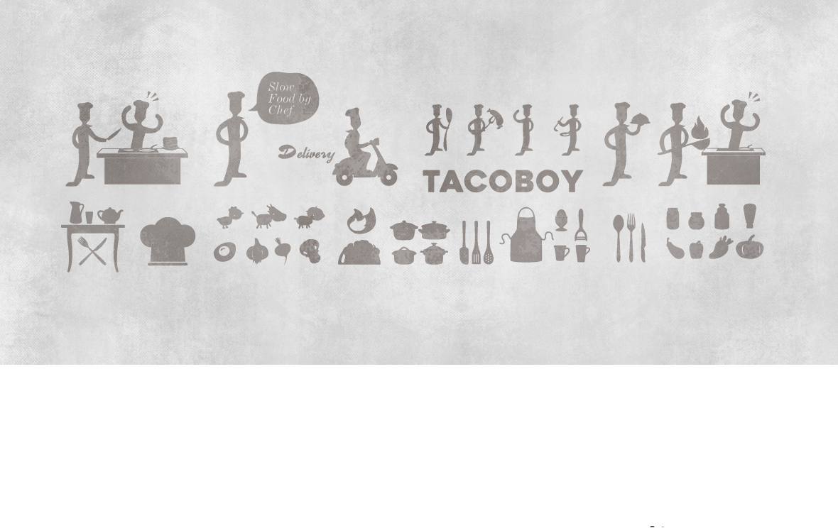 Mexican food brand name, brand logo, brand tagline