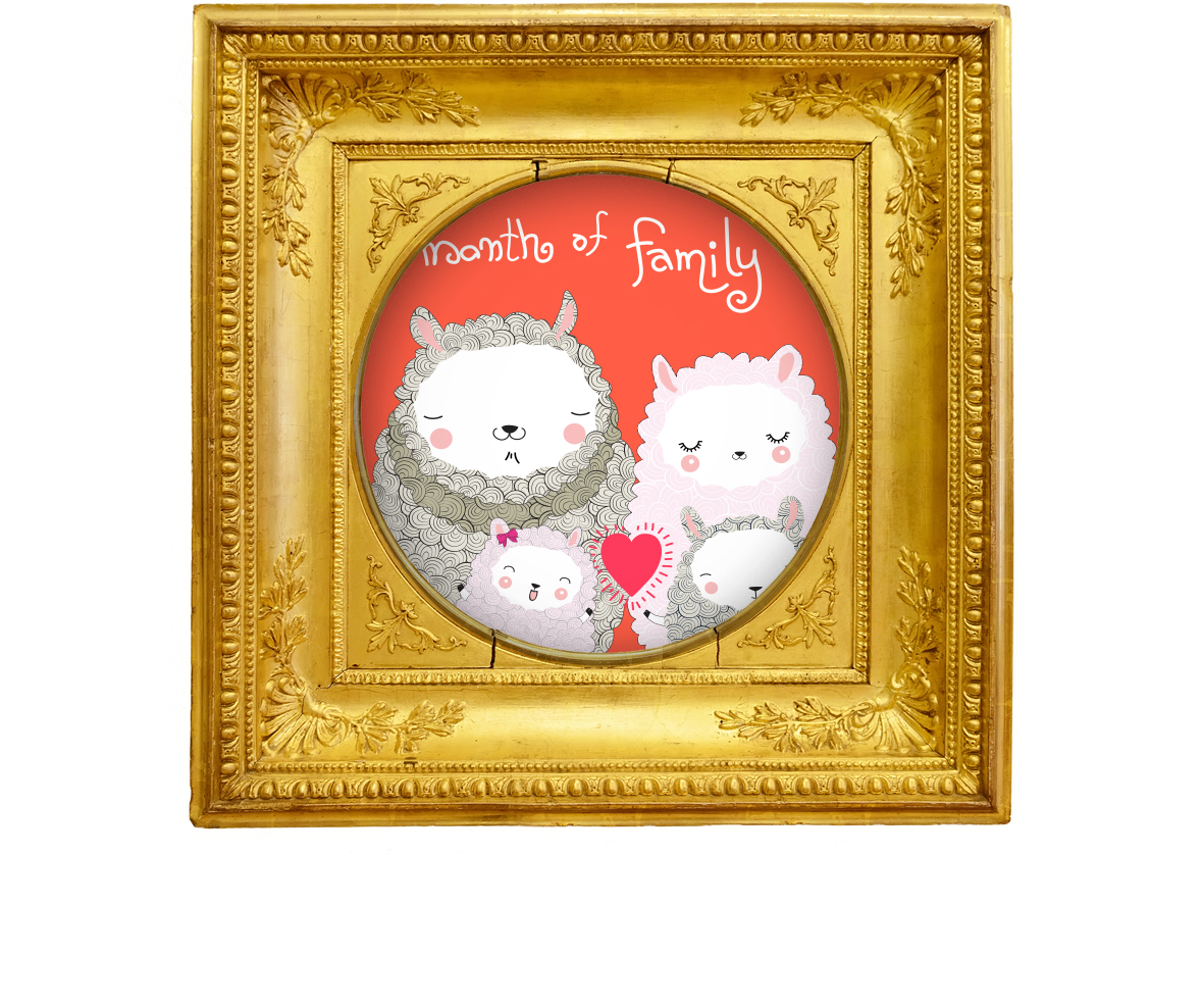 JUST BRAND Character, sheep family